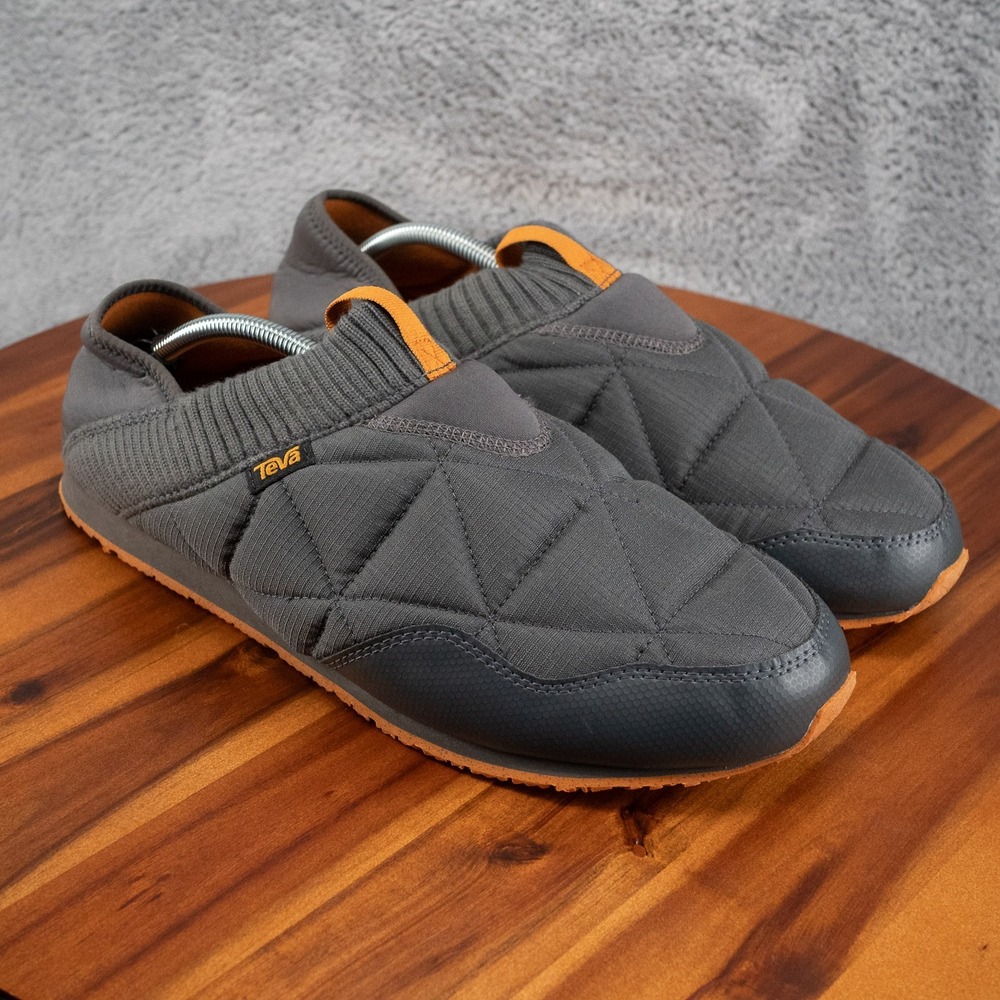 TEVA GREY ReEMBER MOC SLIPPER SNEAKER CAMP SHOES, MEN US 13/ EUR 47